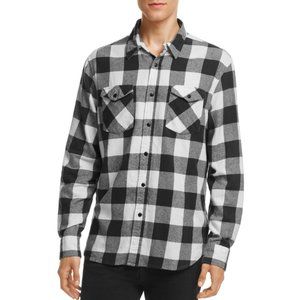 Jachs Ny Buffalo-Plaid Flannel Button-Down Classic Fit Shirt XL